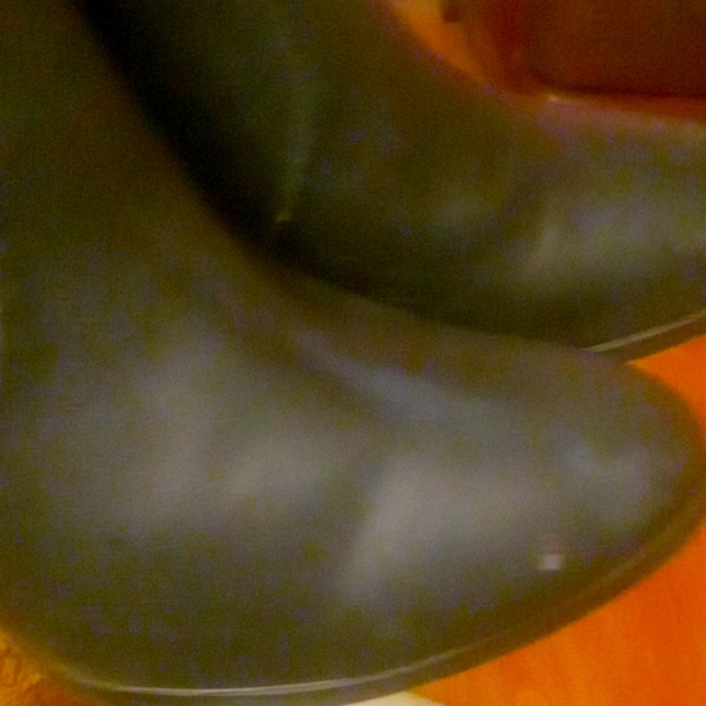 Adrienne Vitadinni Black half booties, size 8.5